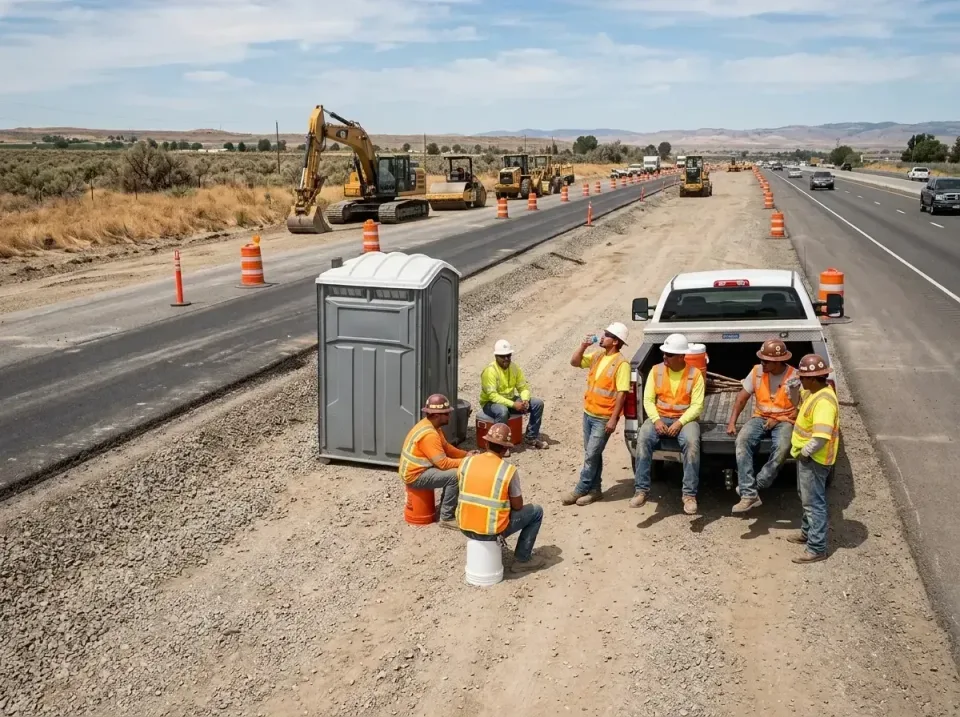 highway-road-construction-crew-007 — frequently asked questions, Porta Potty and Restroom Rentals in Mission Hills, KS